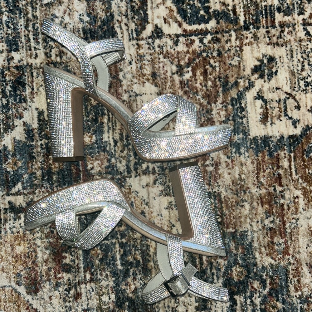 Sparkly heels